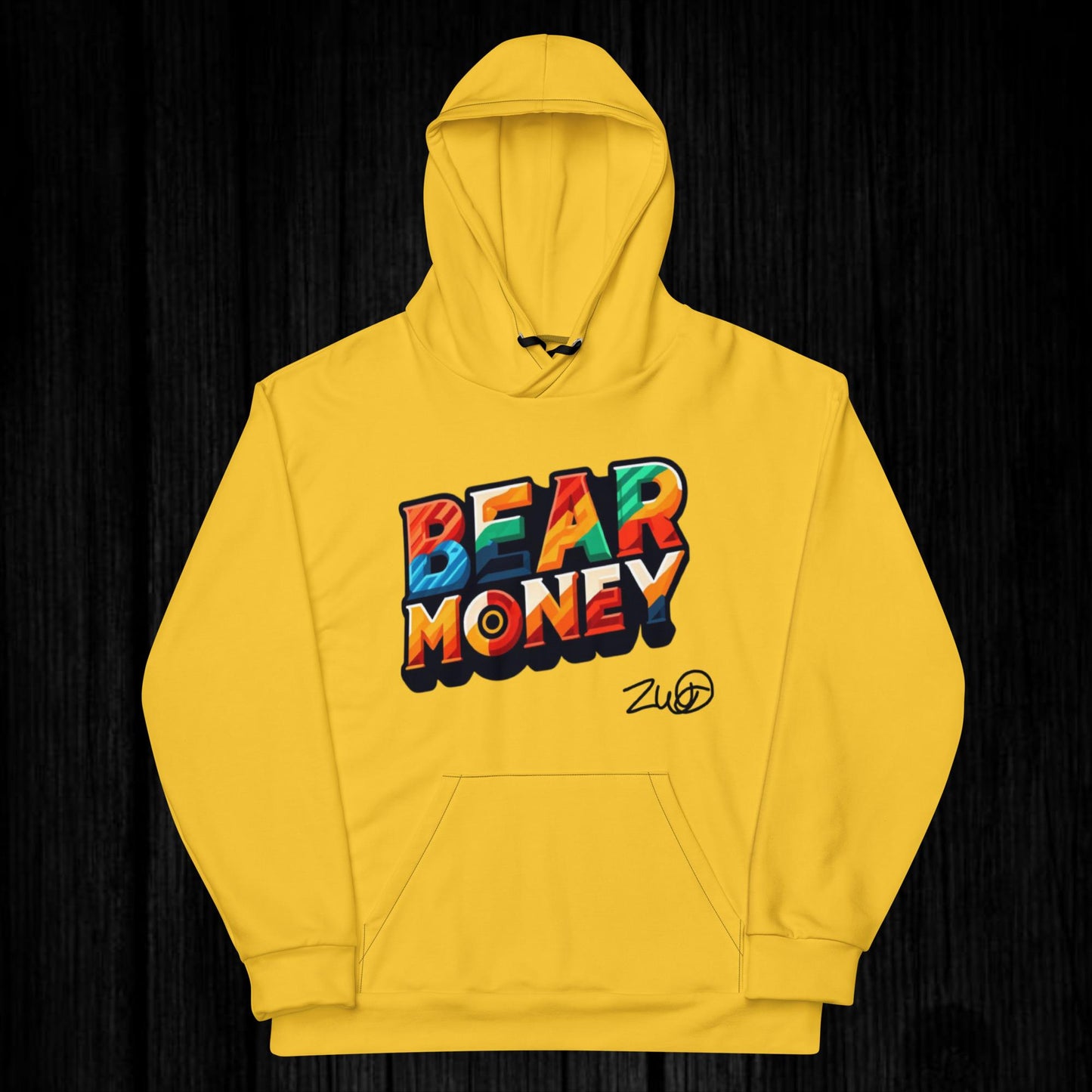 Yellow Bear•Money Hoodie (Signed)