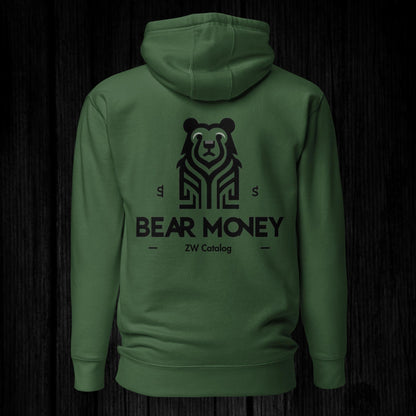 Bear•Money Hoodie (Green)V2